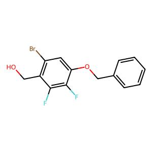 (4-(benzyloxy)-6-bromo-2,3-difluorophenyl)methanol