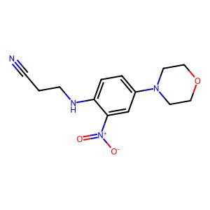 3-((4-morpholino-2-nitrophenyl)amino)propanenitrile