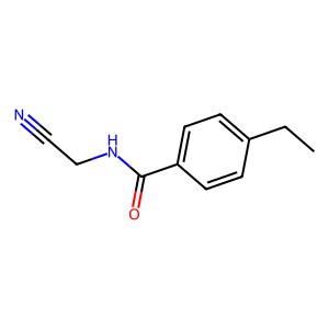 N-(cyanomethyl)-4-ethylbenzamide