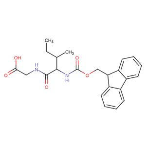2-((2S,3S)-2-(((9H-fluoren-9-yl)Methoxy)carbonylaMino)-3-MethylpentanaMido)acetic acid