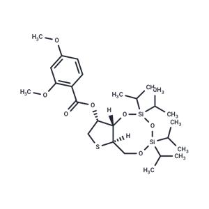 4-Anhydro-2-O-(2,4-dimethoxybenzoyl)-3,5-O-(1,1,3,3-tetraisopropyldisiloxane-1,3-diyl)-4-thio-D-ribitol