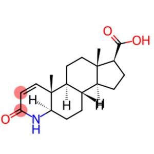 4-Aza-5a-androstan-1-ene-3-one-17b-carboxylic acid