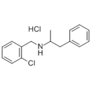 (+)-N-(o-chlorobenzyl)-alpha-methylphenethylamine hydrochloride