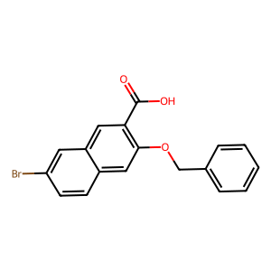 3-(benzyloxy)-7-bromonaphthalene-2-carboxylic acid