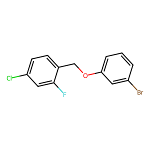 1-[(3-bromophenoxy)methyl]-4-chloro-2-fluorobenzene