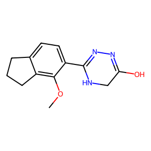 3-(4-methoxy-2,3-dihydro-1H-inden-5-yl)-4,5-dihydro-1,2,4-triazin-6-ol