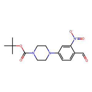 tert-butyl 4-(4-formyl-3-nitrophenyl)piperazine-1-carboxylate