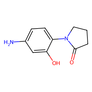 1-(4-amino-2-hydroxyphenyl)pyrrolidin-2-one