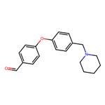 4-(4-[(piperidin-1-yl)methyl]phenoxy)benzaldehyde