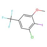 1-chloro-2-iodo-3-methoxy-5-(trifluoromethyl)benzene