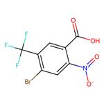 4-bromo-2-nitro-5-(trifluoromethyl)benzoic acid