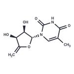 4',5'-Didehydro-5'-deoxy-5-methyluridine