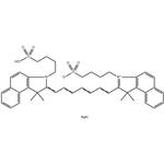 Sodium 2-(7-(3,3-dimethyl-1-(4-sulfonatobutyl)benz(e)indolin-2-ylidene)hepta-1,3,5-trien-1-yl)-3,3-dimethyl-1-(4-sulfonatobutyl)benz[e]indolinium