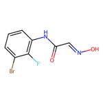 (2E)-N-(3-bromo-2-fluorophenyl)-2-(N-hydroxyimino)acetamide pictures