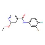 N-(3-bromo-4-fluorophenyl)-2-ethoxyisonicotinamide