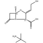 (2R,3Z,5R)-3-(2-hydroxyethylidene)-7-oxo-4-oxa-1-azabicyclo[3.2.0]heptane-2-carboxylic acid; 2-methylpropan-2-amine
