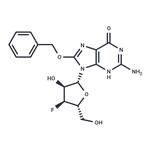 8-Benzyloxy-3'-deoxy-3'-fluoroguanosine