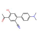4-acetyl-4'-(dimethylamino)-5-hydroxy-[1,1'-biphenyl]-2-carbonitrile