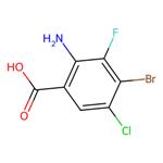 2-amino-4-bromo-5-chloro-3-fluorobenzoic acid