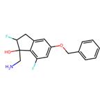 1-(aminomethyl)-5-(benzyloxy)-2,7-difluoro-2,3-dihydro-1H-inden-1-ol