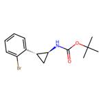 tert-butyl ((1S,2R)-2-(2-bromophenyl)cyclopropyl)carbamate