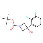 tert-butyl 3-(2,3-difluorophenyl)-3-hydroxyazetidine-1-carboxylate