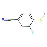 3-fluoro-4-(methylthio)benzonitrile