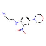 3-((4-morpholino-2-nitrophenyl)amino)propanenitrile