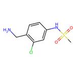 N-(4-(aminomethyl)-3-chlorophenyl)methanesulfonamide