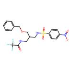 N-(3-(benzyloxy)-2-[(4-nitrobenzenesulfonamido)methyl]propyl)-2,2,2-trifluoroacetamide