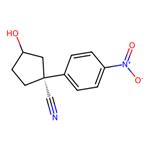 (1R)-3-hydroxy-1-(4-nitrophenyl)cyclopentane-1-carbonitrile