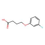 4-(3-fluorophenoxy)butanoic acid
