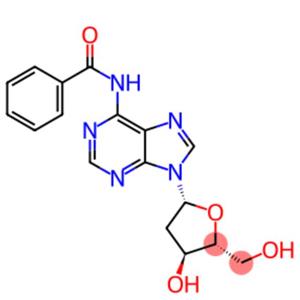 N-Benzoyl-2'-deoxy-adenosine