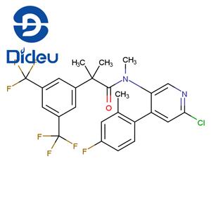 N-[6-Chloro-4-(4-fluoro-2-methylp henyl)-3-pyridinyl]-N,a,a-trimethy