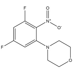 4-(3,5-difluoro-2-nitrophenyl)morpholine