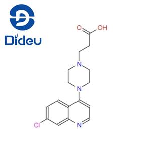 1-Piperazinepropanoicacid, 4-(7-chloro-4-quinolinyl)-