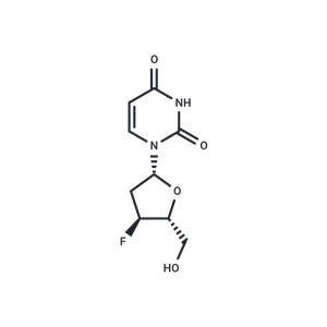 2',3'-Dideoxy-3'-fluorouridine