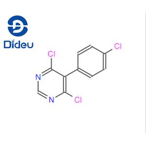 4,6-dichloro-5-(4-chlorophenyl)-pyriMidine