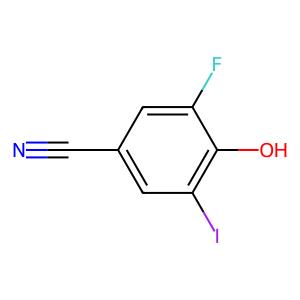 3-fluoro-4-hydroxy-5-iodobenzonitrile