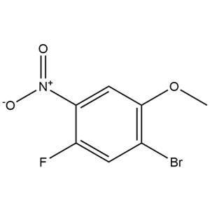1-bromo-5-fluoro-2-methoxy-4-nitrobenzene