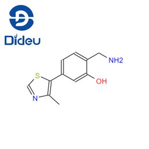2-(Aminomethyl)-5-(4-Methylthiazol-5-Yl)Phenol