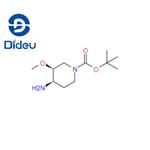 (3S,4R)-tert-Butyl 4-amino-3-methoxypiperidine-1-carboxylate