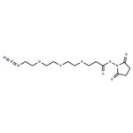 N3-PEG3-C2-NHS ester