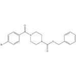 benzyl 4-(4-bromobenzoyl)piperazine-1-carboxylate