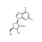 6-Chloro-2-iodopurine-9-riboside