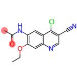 n-(4-Chloro-3-cyano-7-ethoxy-6-quinolinyl) acetamide