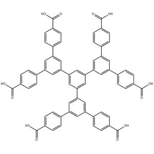 1,3,5-tris(3,5-di(4-carboxy-phenyl-1-yl)phenyl-1-yl)benzene