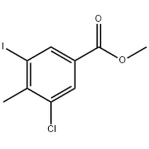 Benzoic acid, 3-chloro-5-iodo-4-methyl-, methyl ester