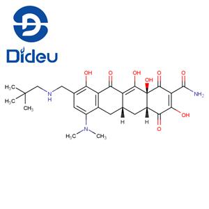 2-Naphthacenecarboxamide, 7-(dimethylamino)-9-[[(2,2-dimethylpropyl)amino]methyl]-1,4,4a,5,5a,6,11,12a-octahydro-3,10,12,12a-tetrahydroxy-1,4,11-trioxo-, (4aR,5aR,12aS)-