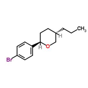 trans-2-(4-Bromophenyl)-5-propyltetrahydro-2H-pyran